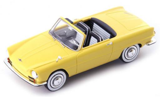 Wartburg 313 1/43 AutoCult /2 Sport yellow 1972 diecast model cars