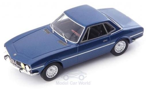 Bmw 1600 1/43 AutoCult ti Coupe Paul Bracq blue 1969 diecast model cars