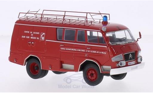 Citroen C3 1/43 AutoCult 50 Belphegor Guinard Centre de Secours de Dun-Sur-Meuse 1966 Feuerwehr (F) diecast model cars