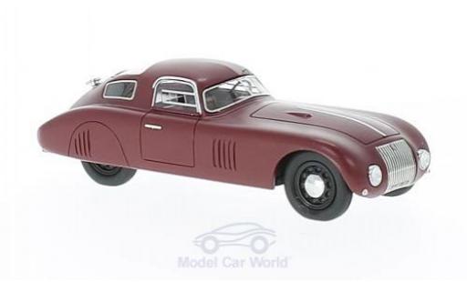 Fiat 1500 1/43 AutoCult Barchetta Kompressor red 1943 diecast model cars