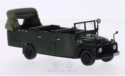 Hanomag L28 1/43 AutoCult Gruppenkraftwagen green 1955 diecast model cars
