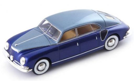 Isotta Fraschini 1/43 AutoCult 8C Montepink Zagato metallic blue/metallic blue RHD 1947 diecast model cars