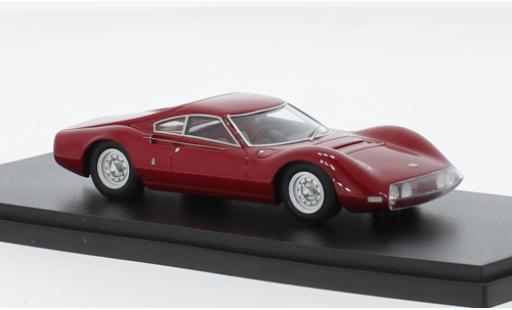 Diecast model cars Ferrari Dino 1/43 AutoCult Masterpiece 206P Berlinetta Speciale red 1965 Ferrari Dino 1/43 AutoCult Masterpiece 206P Berlinetta Speciale red 1965 diecast model cars