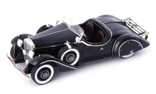 Mercedes 290 1/43 AutoCult (W18) Roadster Amilcar black 1933 diecast model cars