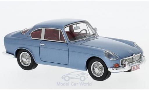 MG B 1/43 AutoCult Jaques Coune metallic blue 1964 diecast model cars