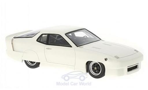 Porsche 924 1/43 AutoCult World Record Car white 1976 diecast model cars