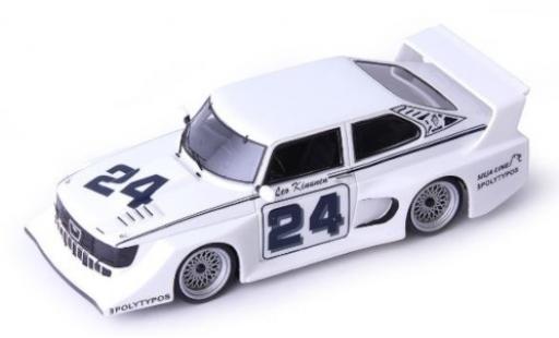 Saab 900 1/43 AutoCult Turbo Super Saloon No.24 Scandinavian Special Saloon Cup 1985 L.Kinnunen diecast model cars
