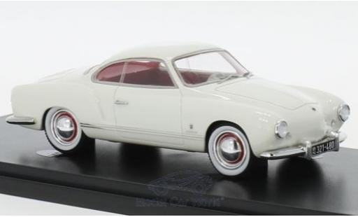 Volkswagen Karmann 1/43 AutoCult Ghia Predotyp white 1954 diecast model cars