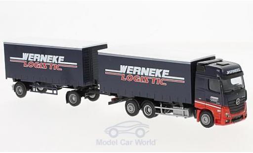 Diecast model cars Mercedes Actros 1/87 AWM 2 Big. Werneke G-WKHZ Mercedes Actros 1/87 AWM 2 Big. Werneke G-WKHZ diecast model cars