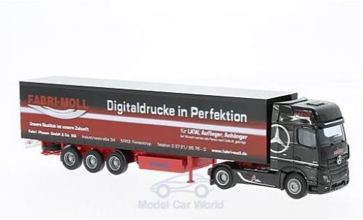 Diecast model cars Mercedes Actros 1/87 AWM 2 Giga / Aerop. Arens Gardinenplanen-SZ Mercedes Actros 1/87 AWM 2 Giga / Aerop. Arens Gardinenplanen-SZ diecast model cars
