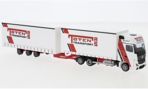 Diecast model cars Mercedes Actros 1/87 AWM 5 GigaSpace Toten Transport AS Tridemhängerzug Mercedes Actros 1/87 AWM 5 GigaSpace Toten Transport AS Tridemhängerzug diecast model cars