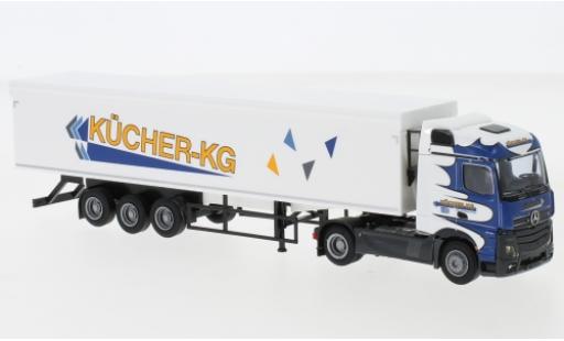Diecast model cars Mercedes Actros 1/87 AWM 5 StreamSpace/Aerop. Kücher-KG (A) Kippmuldensattelzug Mercedes Actros 1/87 AWM 5 StreamSpace/Aerop. Kücher-KG (A) Kippmuldensattelzug diecast model cars