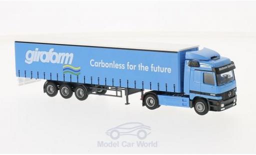 Diecast model cars Mercedes Actros 1/87 AWM L Aerop. Wellmeier/Giroform G-KSZ Mercedes Actros 1/87 AWM L Aerop. Wellmeier/Giroform G-KSZ diecast model cars
