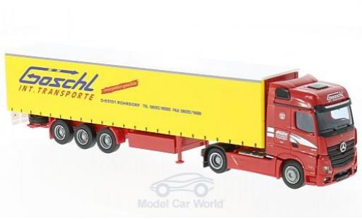 Diecast model cars Mercedes Actros 1/87 AWM 2 Big. Aerop. Göschl G-KSZ Mercedes Actros 1/87 AWM 2 Big. Aerop. Göschl G-KSZ diecast model cars