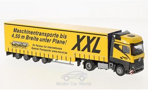 Diecast model cars Mercedes Actros 1/87 AWM 2 Big./Aerop. Morof Jumbo-G-KSZ Mercedes Actros 1/87 AWM 2 Big./Aerop. Morof Jumbo-G-KSZ diecast model cars