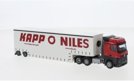 Diecast model cars Mercedes Actros 1/87 AWM 2 Big. / Aerop. Pieper Tiefbett-SZ Mercedes Actros 1/87 AWM 2 Big. / Aerop. Pieper Tiefbett-SZ diecast model cars