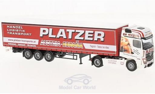 Diecast model cars Mercedes Actros 1/87 AWM 2 Big. Aerop. Platzer (A) G-KSZ Mercedes Actros 1/87 AWM 2 Big. Aerop. Platzer (A) G-KSZ diecast model cars