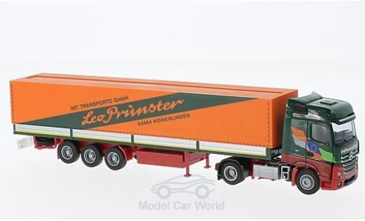 Diecast model cars Mercedes Actros 1/87 AWM 2 Big./Aerop. Prünster Pr-SZ Mercedes Actros 1/87 AWM 2 Big./Aerop. Prünster Pr-SZ diecast model cars
