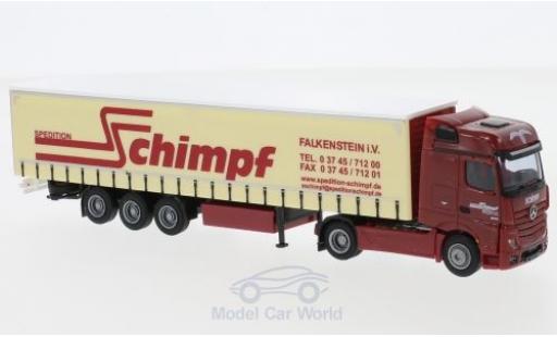 Diecast model cars Mercedes Actros 1/87 AWM 2 Big./Aerop. Schimpf G-KSZ Mercedes Actros 1/87 AWM 2 Big./Aerop. Schimpf G-KSZ diecast model cars