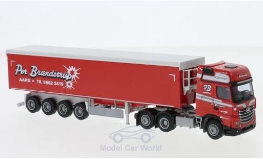 Diecast model cars Mercedes Actros 1/87 AWM 2 Giga. Aerop. Braendstrup Kipp-SZ Mercedes Actros 1/87 AWM 2 Giga. Aerop. Braendstrup Kipp-SZ diecast model cars
