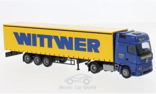 Diecast model cars Mercedes Actros 1/87 AWM 2 Giga. Aerop. Wittwer G-KSZ Mercedes Actros 1/87 AWM 2 Giga. Aerop. Wittwer G-KSZ diecast model cars
