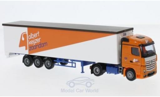 Diecast model cars Mercedes Actros 1/87 AWM 2 Stream. Albert Keijzer Schubb.-SZ Mercedes Actros 1/87 AWM 2 Stream. Albert Keijzer Schubb.-SZ diecast model cars