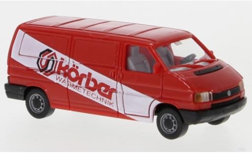 Diecast model cars Volkswagen T4 1/87 AWM Kasten Körber Wärmetechnik Volkswagen T4 1/87 AWM Kasten Körber Wärmetechnik diecast model cars
