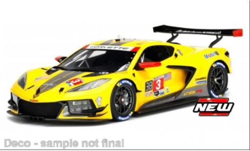 Diecast model cars Chevrolet Corvette 1/43 Burago C8.R No.3 2020 Chevrolet Corvette 1/43 Burago C8.R No.3 2020 diecast model cars