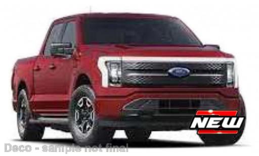 Diecast model cars Ford F-1 1/43 Burago 50 Lightning metallise red 2022 Ford F-1 1/43 Burago 50 Lightning metallise red 2022 diecast model cars