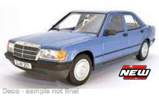 Mercedes 190 1/24 Burago E (W201) blue 1987 diecast model cars
