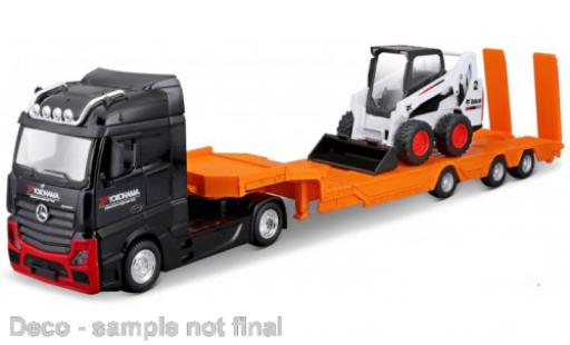 Diecast model cars Mercedes Actros 1/43 Burago Bburago black Mercedes Actros 1/43 Burago Bburago black diecast model cars