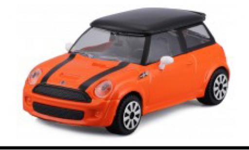 Diecast model cars Mini Cooper 1/43 Burago S orange/black Mini Cooper 1/43 Burago S orange/black diecast model cars