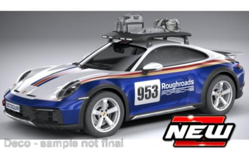 Porsche 992 1/24 Burago Bburago 911  Dakar 2023 diecast model cars