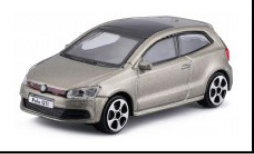 Diecast model cars Volkswagen Polo 1/43 Burago V GTI metallise grey Volkswagen Polo 1/43 Burago V GTI metallise grey diecast model cars