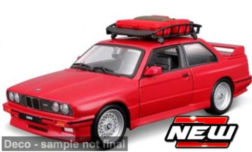 Bmw M3 1/24 Burago Bburago rot 1:24 diecast model cars