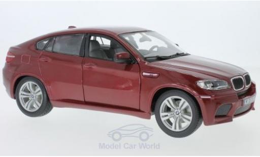 Diecast model cars Bmw X6 1/18 Burago M metallic red 2008 Bmw X6 1/18 Burago M metallic red 2008 diecast model cars