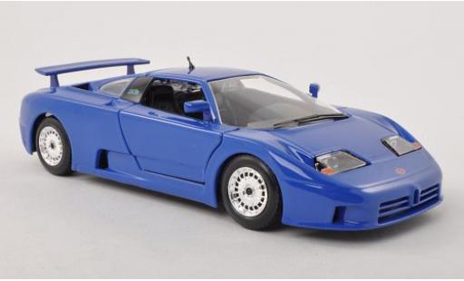Bugatti EB110 1/24 Burago EB 110 blue diecast model cars