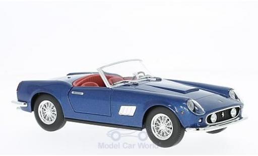 Ferrari 250 GT California 1/24 Burago GT California metallic blue diecast model cars