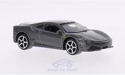 Diecast model cars Ferrari 430 1/64 Burago Scuderia metallic grey Ferrari 430 1/64 Burago Scuderia metallic grey diecast model cars