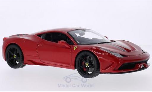 Ferrari 458 1/43 Burago Speciale red/Dekor diecast model cars