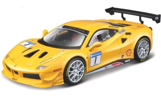 Ferrari 488 1/43 Burago Challenge No.1 diecast model cars