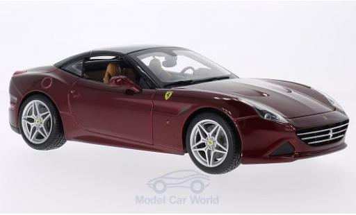 Diecast model cars Ferrari California 1/18 Burago T metallic red Ferrari California 1/18 Burago T metallic red diecast model cars