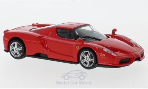 Ferrari Enzo 1/43 Burago red/white pull-back diecast model cars