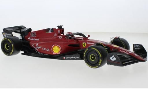 Ferrari F1 1/18 Burago Bburago -75 No.16 Scuderia Formel 1 2022 1:18 diecast model cars