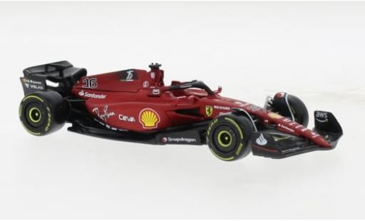 Ferrari F1 1/43 Burago Bburago -75 No.16 Scuderia Formel 1 2022 1:43 diecast model cars
