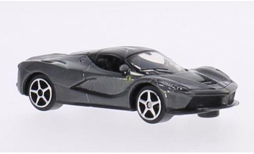 Diecast model cars Ferrari LaFerrari 1/64 Burago La metallic grey Ferrari LaFerrari 1/64 Burago La metallic grey diecast model cars