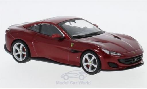 Ferrari Portofino 1/43 Burago Cabriolet Signature red diecast model cars