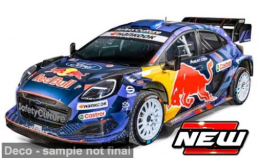 Ford Fiesta 1/43 Burago Bburago WRC 2025 M-Sport World Rally Team 1:43 diecast model cars