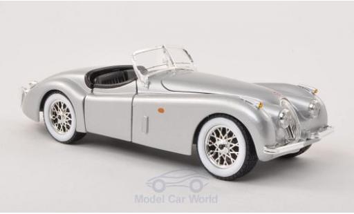 Diecast model cars Jaguar XK 1/24 Burago 120 Roadster grey 1948 ohne Vitrine Jaguar XK 1/24 Burago 120 Roadster grey 1948 ohne Vitrine diecast model cars