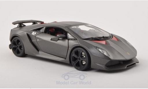 Lamborghini Sesto Elemento 1/24 Burago matt-grey diecast model cars